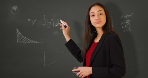Docente en aula